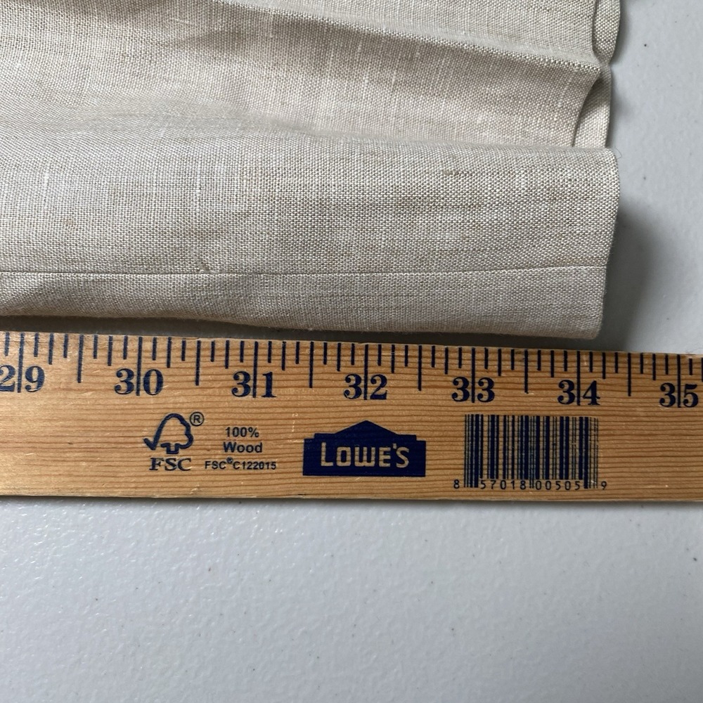 Bonobos Linen Pants 29x34 Slim Guabello Legend Flat Front Ivory Beige - Picture 6 of 16